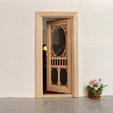 iLAND Miniature Dollhouse Front Door