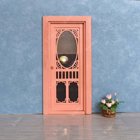 Miniature Dollhouse Front Door