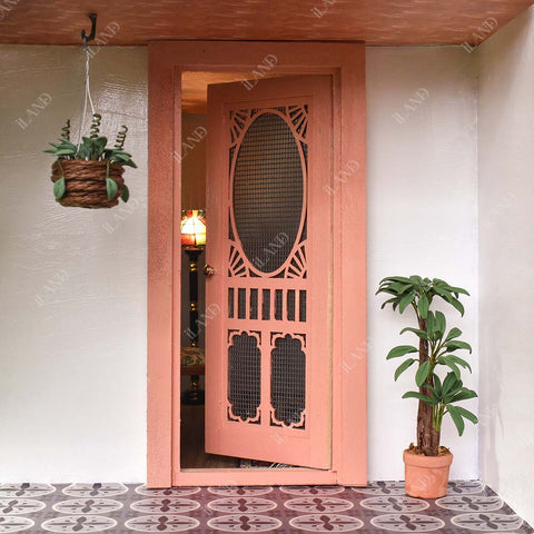 Miniature Dollhouse Front Door