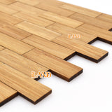 iLAND Dollhouse Flooring Boards 240pcs