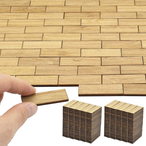 Dollhouse Flooring Boards 240pcs