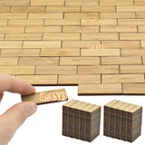 iLAND Dollhouse Flooring Boards 240pcs