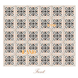 Dollhouse Floor Tiles 30pcs OA031A