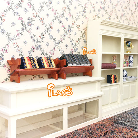 Dollhouse Accessories Bookshelf 2pcs