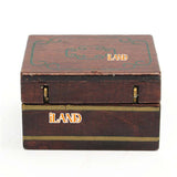 Dollhouse Accessories Mini Wood Jewelry Box