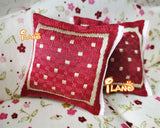 Dollhouse Accessories Cushion Pillow 2pcs