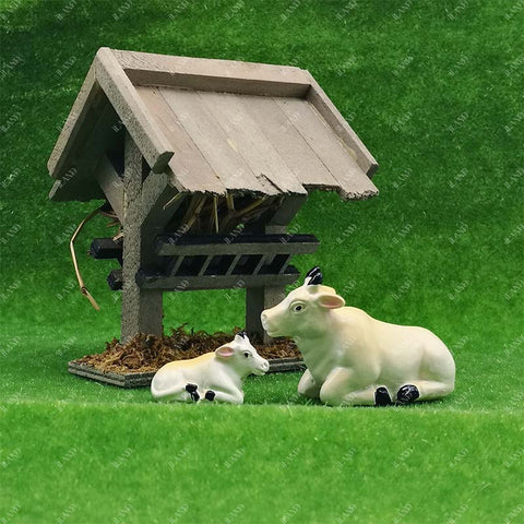 Miniature Fairy Garden Mini Manger