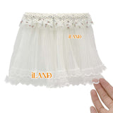 Dollhouse Lace Tulle Curtains 2pcs