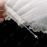 Dollhouse Lace Tulle Curtains 2pcs