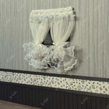 Dollhouse Lace Tulle Curtains 2pcs