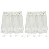 Dollhouse Lace Tulle Curtains 2pcs