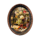 ILAND 4 Dollhousew Picture Frames with Paintings