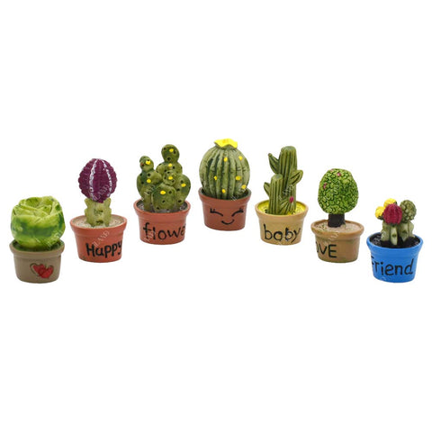 Dollhouse Mini Faux Succulents