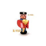 Dolllhouse Accessories Wood Train and a Four-piece Band