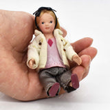 Porcelain Dollhouse People Modern Family