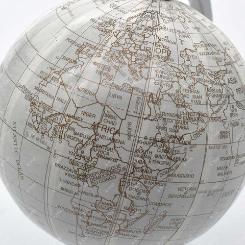 3" High Precision Rotating Mini Globe