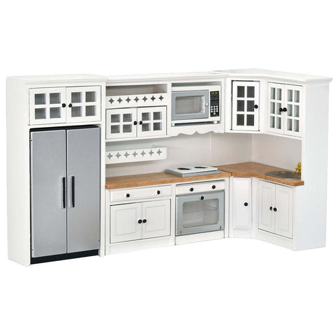 Luxury Modern Dollhouse Kitchen Complete Set