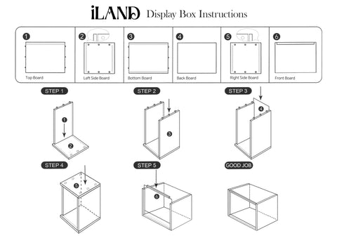 Quickbuild Display Case, Dollhouse Room Box