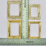 Dollhouse Accessories Frames w/Printed Classical Paintings Set