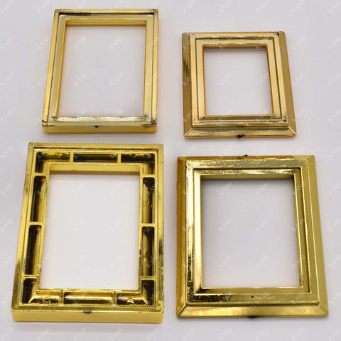 Dollhouse Accessories Frames w/Printed Classical Paintings Set