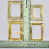 Dollhouse Accessories Frames w/Printed Classical Paintings Set