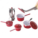 iLAND Dollhouse Kitchen Cookware Set