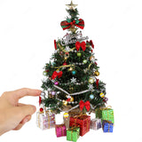 iLAND 12 inch Tabletop Christmas Tree with Lights