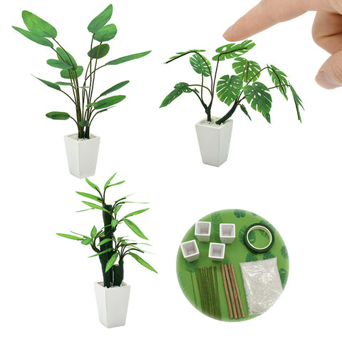 Dollhouse Plants DIY Kit