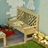 Wooden Dollhouse Patio & Garden Furniture Set