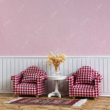 Country Style Living Room Set 4pcs