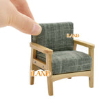 Modern Dollhouse Armchairs & Cabinets 4pcs  