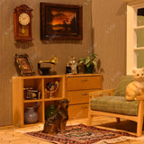 Modern Dollhouse Couch & Cabinets 3pcs