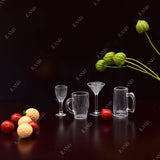 Dollhouse Accessories of 16pcs Wine Glasses Goblets