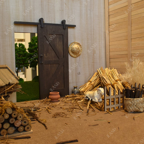 Wooden Miniature Barn Doors