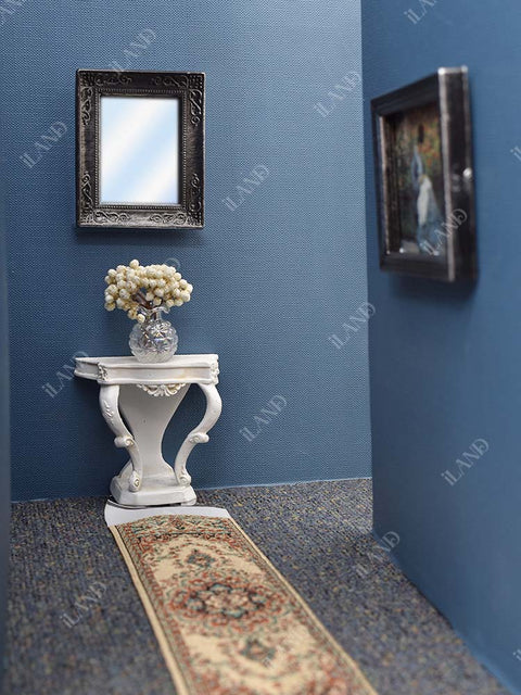 Glass Dollhouse Mirror Luxury 4pcs