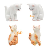 4PCS Mini Cat Figures w/ Accessories