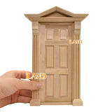 Triangular Top Dollhouse Doors and Windows Set