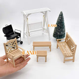 Dollhouse Patio& Garden Furniture Set